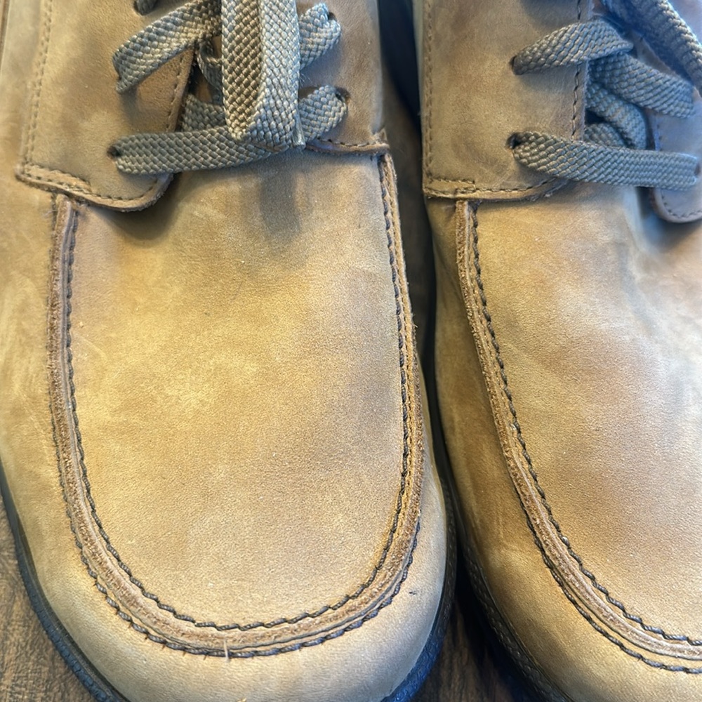SAS Men's Move On Lace Up Brown Sz  9 1/2 Comfort Shoe like new in original box - Picture 9 of 10